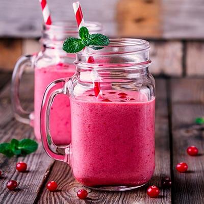 Smoothie de arándanos